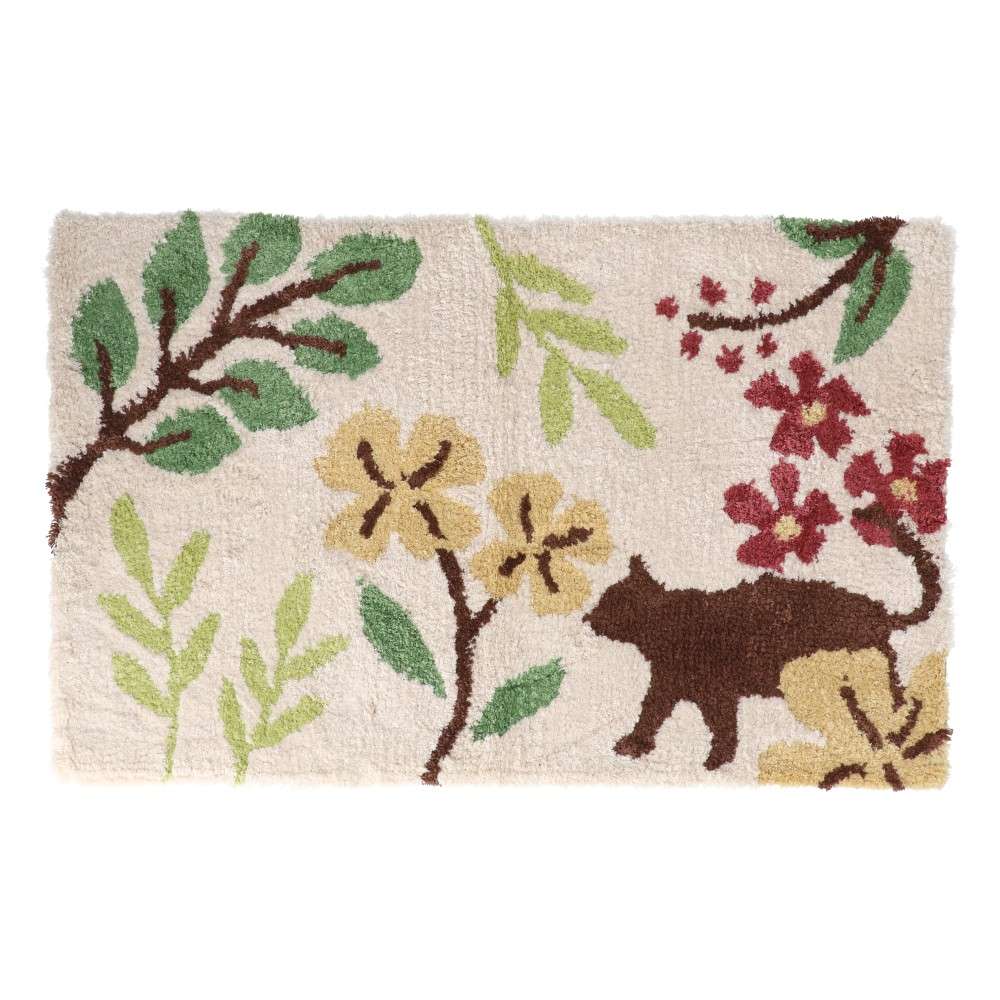 LIFELEX　玄関マット　５０×８０ネコＩＶＯ ネコＩＶＯ