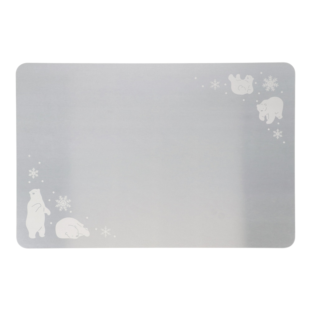 LIFELEX アルミひんやりプレートM 40×60 アイスベア― M