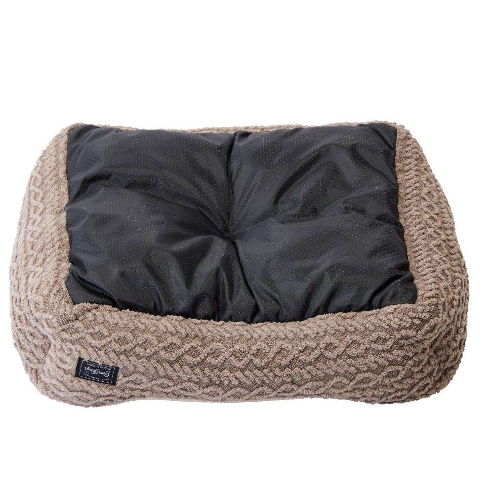 LIFELEX ボリュームベッド M ケーブルニット グレージュ QR12-4749 25AW Ｍ　ケーブルニット　グレージュ