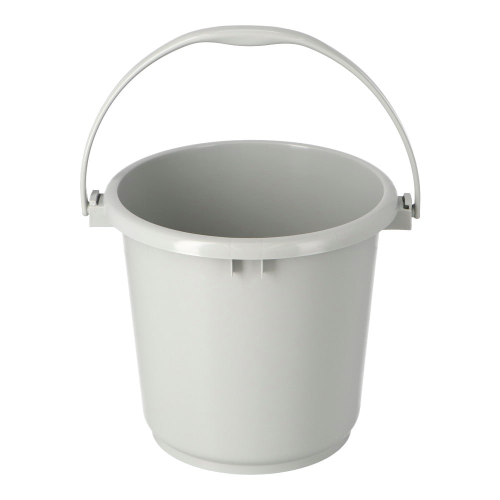 LIFELEX　プラスチックバケツ２０Ｌ　グレー　ＺＱ２１－７２４５ 20L