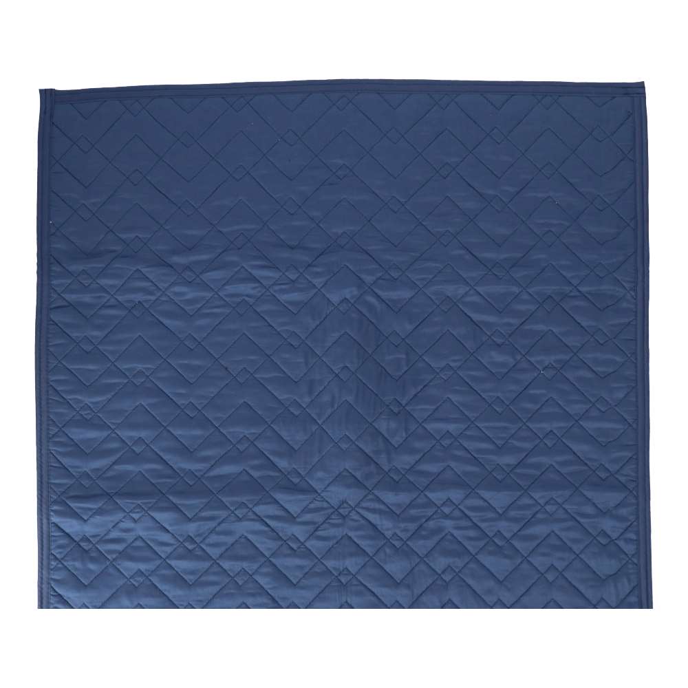 PROACT　養生用中綿マット滑止付　約９０×９０ｃｍ【Ｈ】　ネイビー 90×90cm【H】