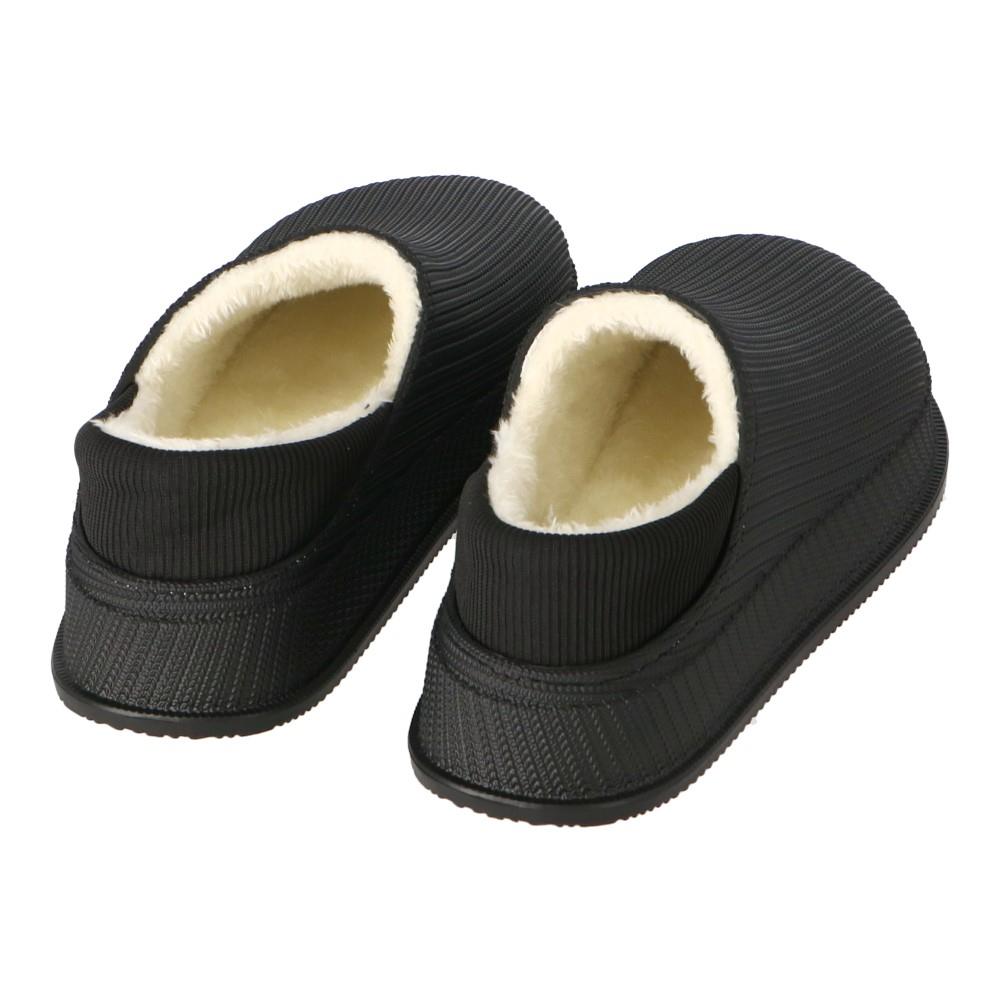 LIFELEX ＥＶＡリブ付サンダル　ＢＬＫ　２３．５～２４．５ｃｍ ２３．５～２４．５ｃｍ