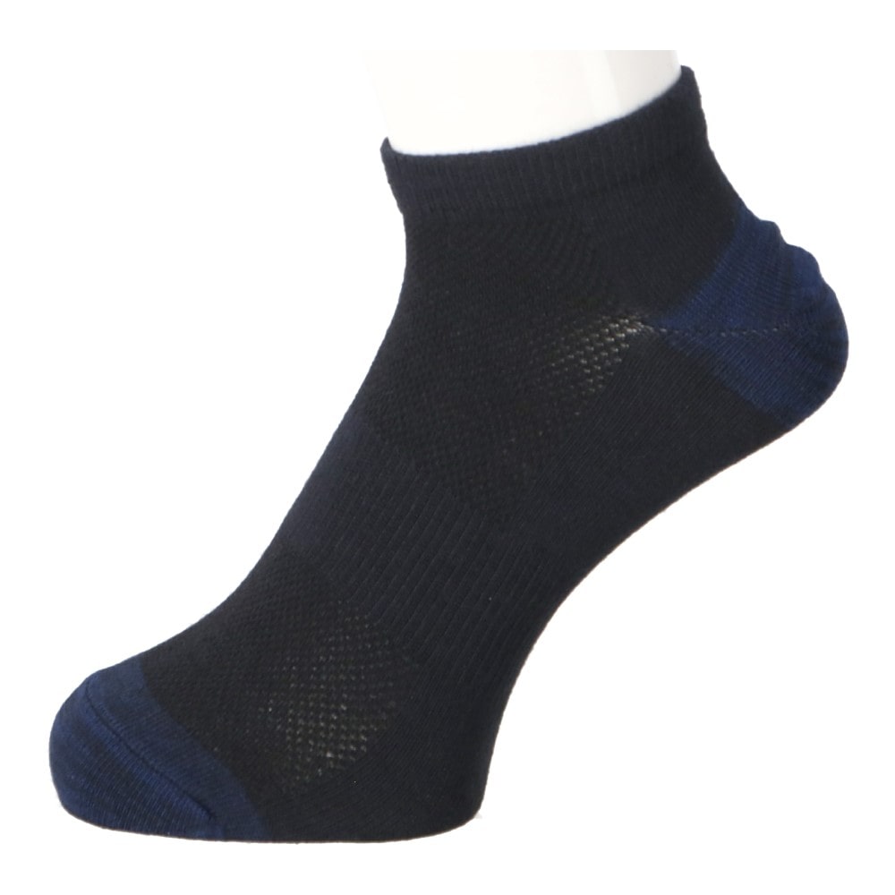 PROACT　吸水速乾ソックス　丸先　スニーカー丈　３Ｐ　カラーアソート