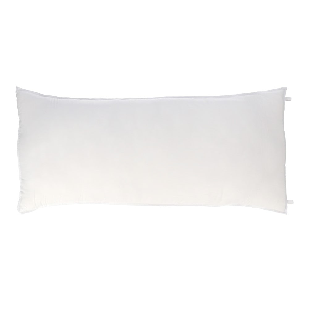 LIFELEX　洗えるロングポリエステル枕　約４０×９０ｃｍ　ホワイト