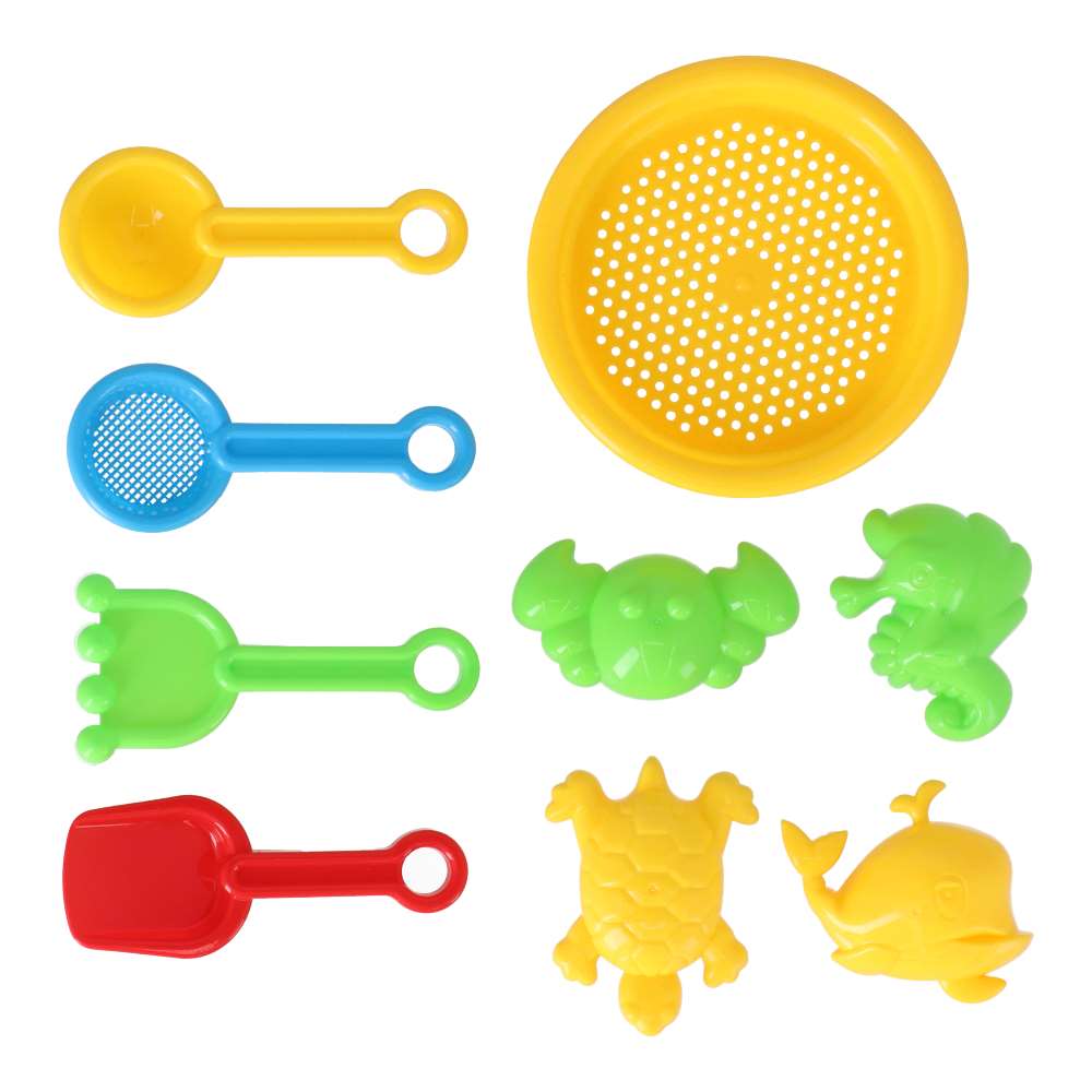 LIFELEX　砂遊び９点セット　ＺＨ０００２０４ 9点セット