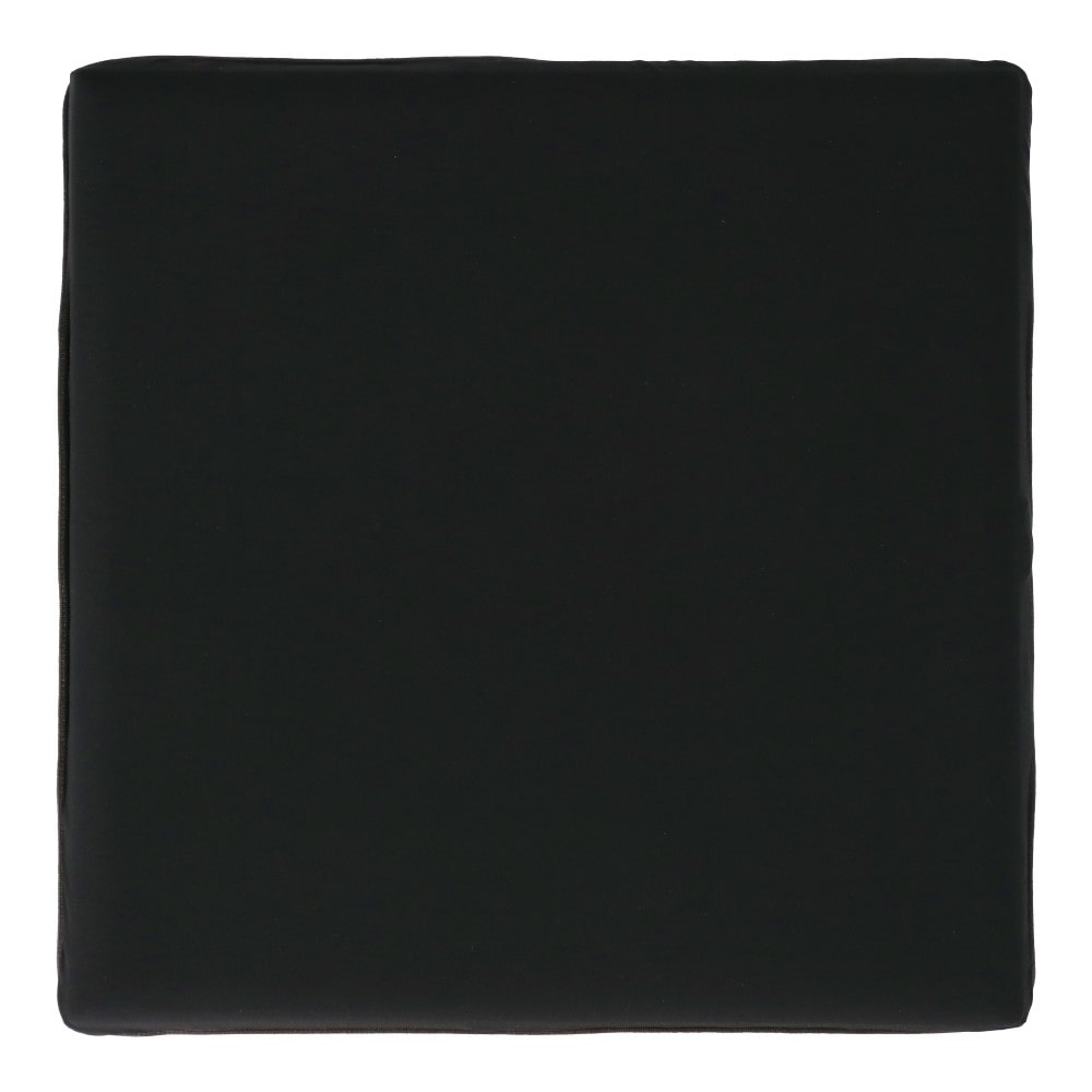 LIFELEX　高反発スクエアシートクッション　４０×４０×４　ブラック