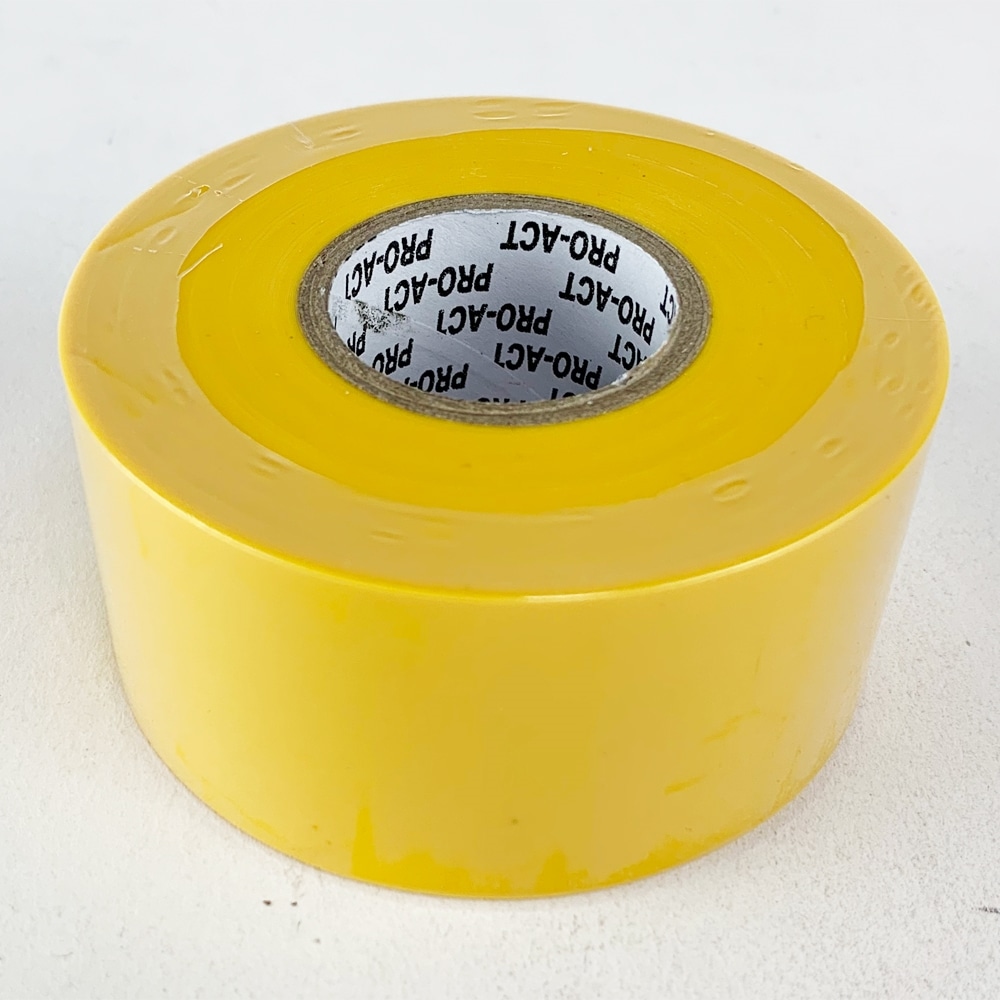 PROACT ビニールテープ３８ｍｍ×２０ｍ　黄　×５個セット 黄 ×5個セット