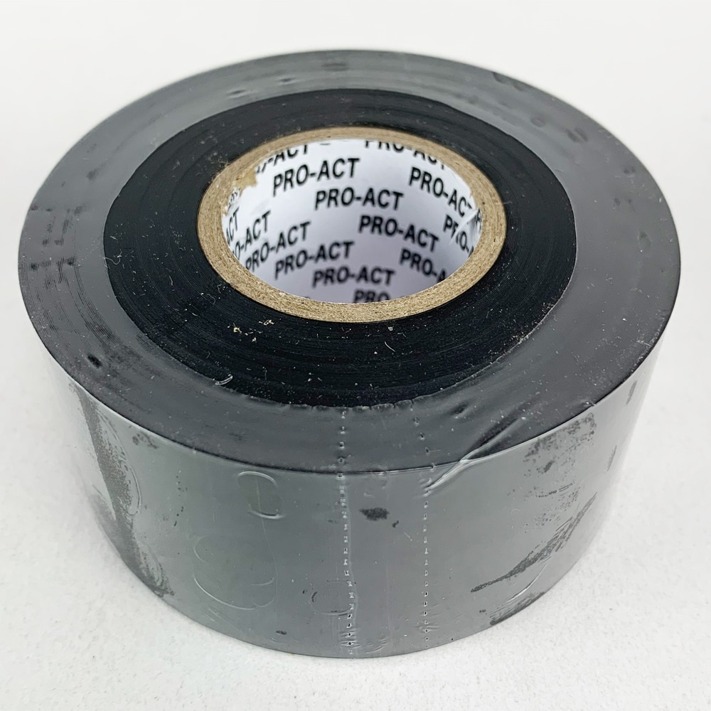 PROACT ビニールテープ３８ｍｍ×２０ｍ　黒　×５個セット 黒 ×5個セット
