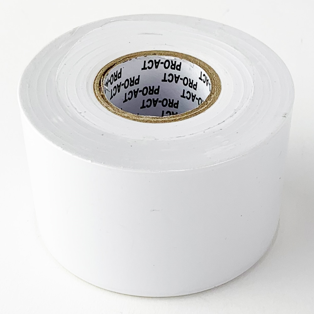 PROACT ビニールテープ５０ｍｍ×２０ｍ　白　×４個セット 白 ×4個セット