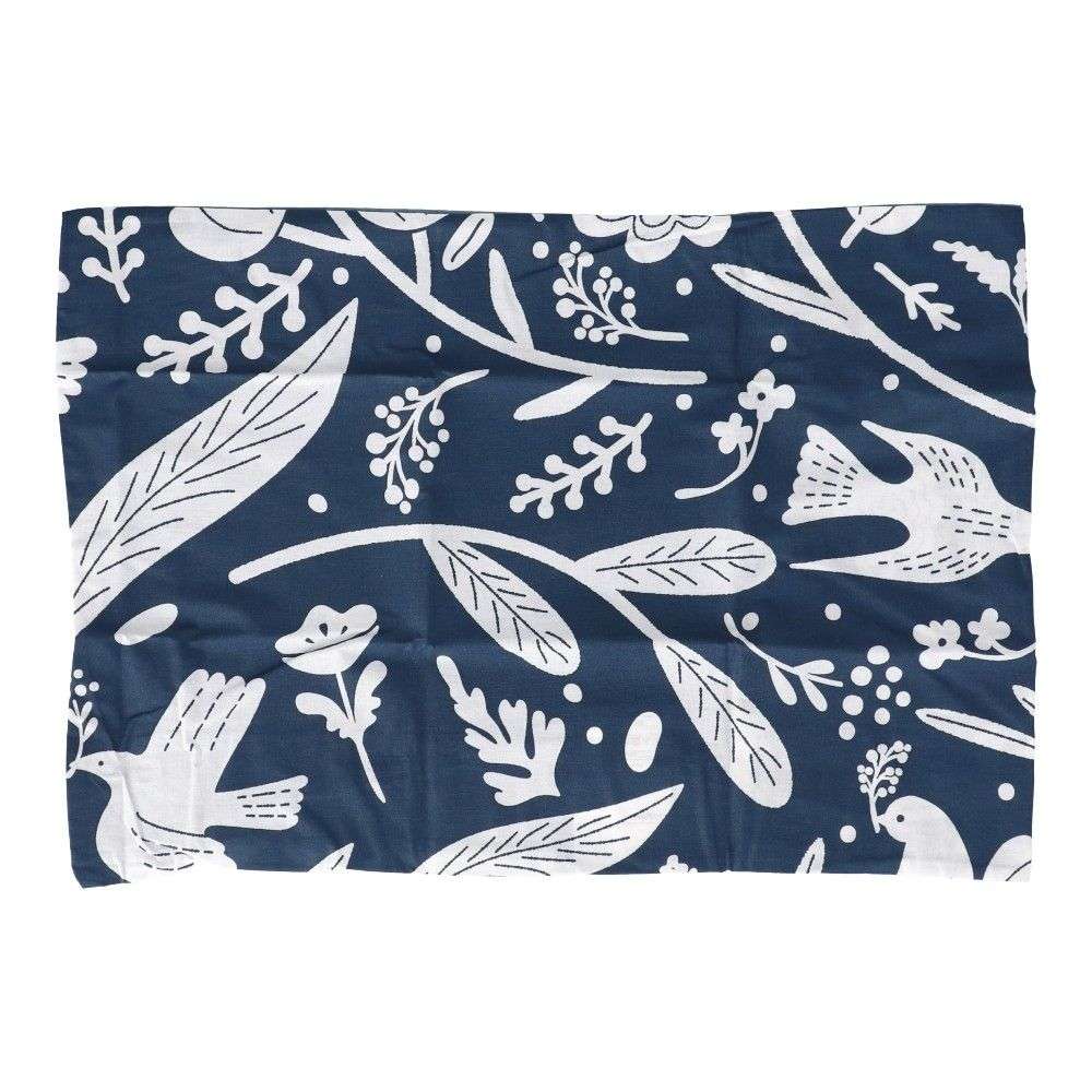 LIFELEX　やさしいコットンまくらカバー　３５×５０　イーシュブルー まくらカバー 35×50 イーシュブルー