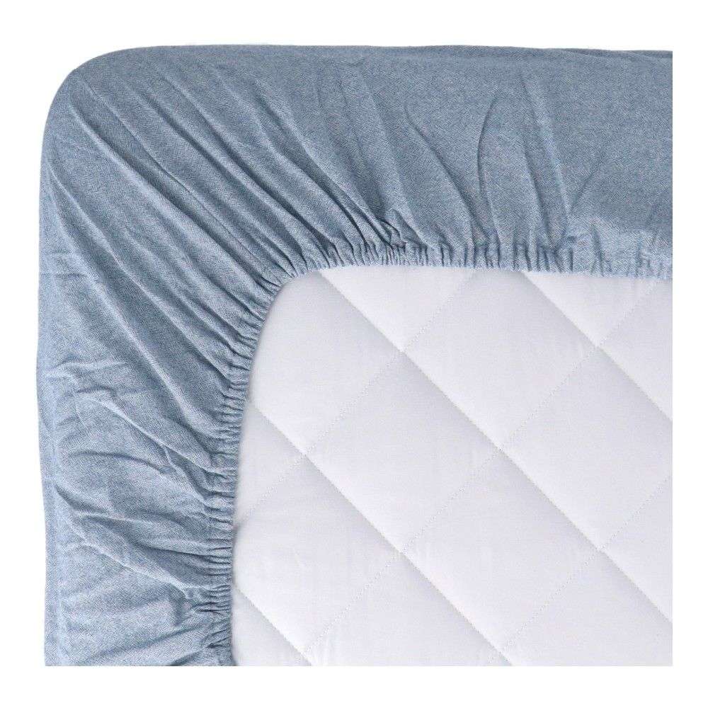 LIFELEX　ウオッシュコットンマルチ簡単シーツ　Ｓ　ブルー マルチ簡単シーツ Ｓ ブルー