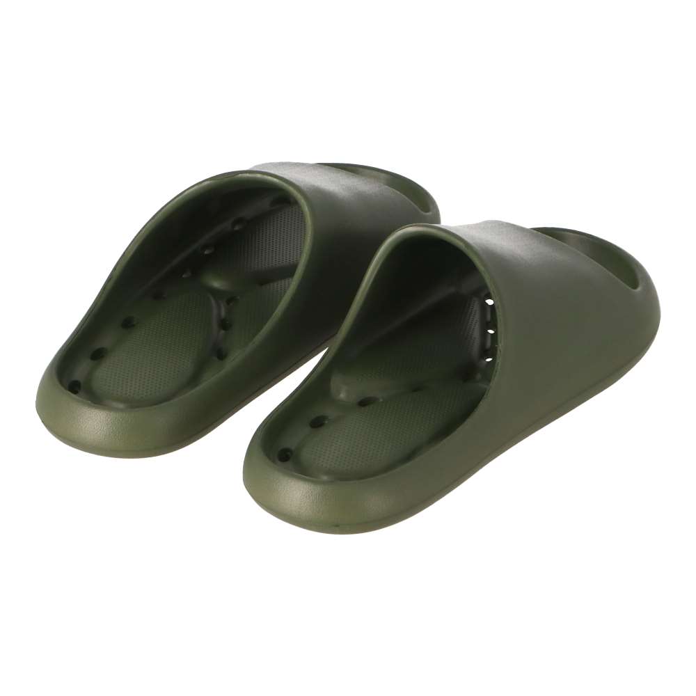 LIFELEX　水抜きサンダル　カーキ　Ｍ　２３－２５ｃｍ カーキ M