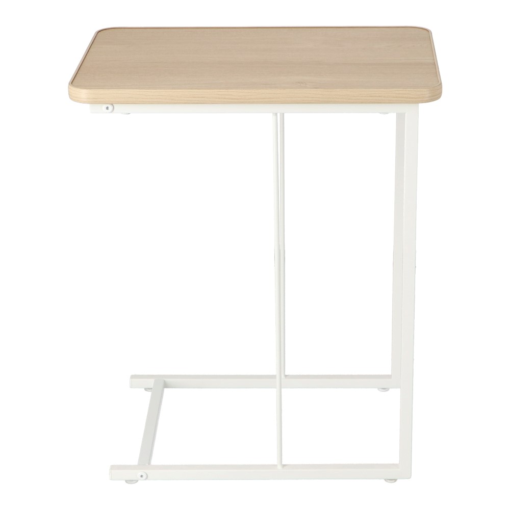 LIFELEX　サイドテーブル　コの字型　ホワイト　４５３０－５３ ホワイト