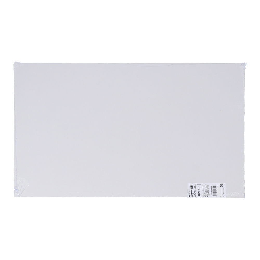 カラー棚板　ホワイト(単色)　約６００×１６×３５０ｍｍ 600×350