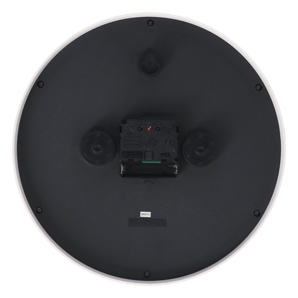 LIFELEX 電波掛時計ステップ秒針Φ26cm WH KO14-7966