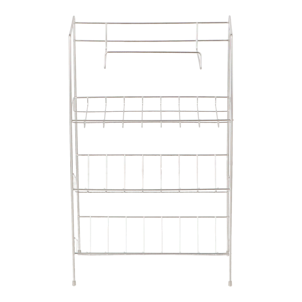 LIFELEX　ステンレスバスラック３段　ＣＪ２１－４４２７　シルバー 3段