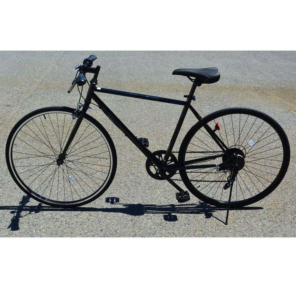 SOUTHERNPORT 700Cクロスバイク外装6段 艶ブラック 25-CRT700C（KN）（BK）