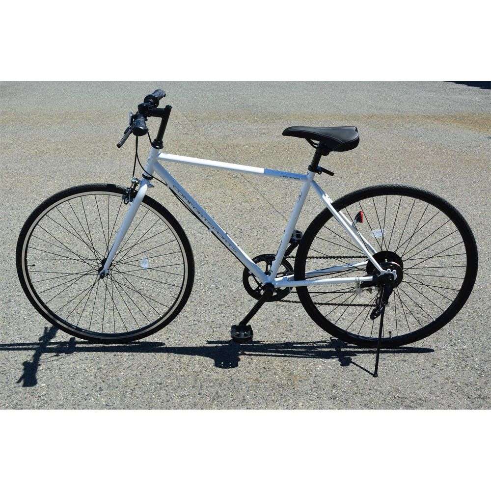 SOUTHERNPORT 700Cクロスバイク外装6段 艶ホワイト 25-CRT700C（KN）（WH）