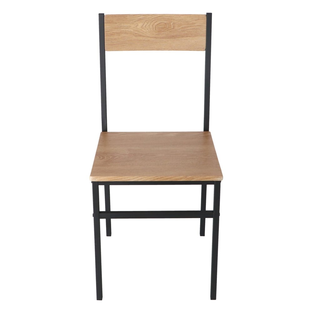 LIFELEX　ダイニングチェア　ＯＡＫ／ＢＫ