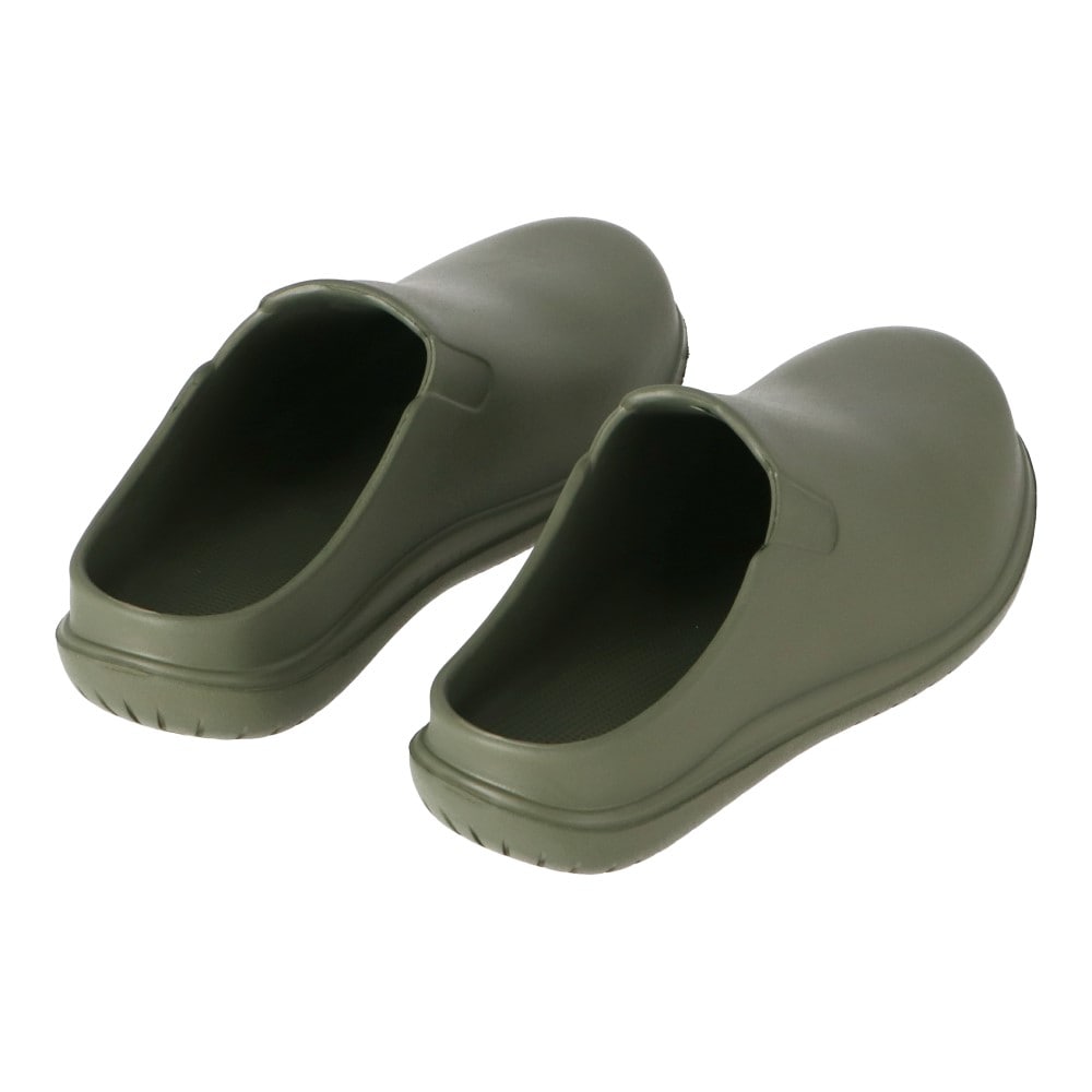 LIFELEX　スリッポンサンダル　カーキ　Ｍ　２５．０－２５．５ｃｍ M