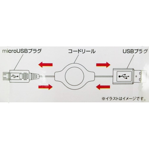 ＵＳＢ充電ケーブル　（ｍｉｃｒｏＵＳＢ）　ＫＯＴ０７－８１２９ ｍｉｃｒｏＵＳＢ