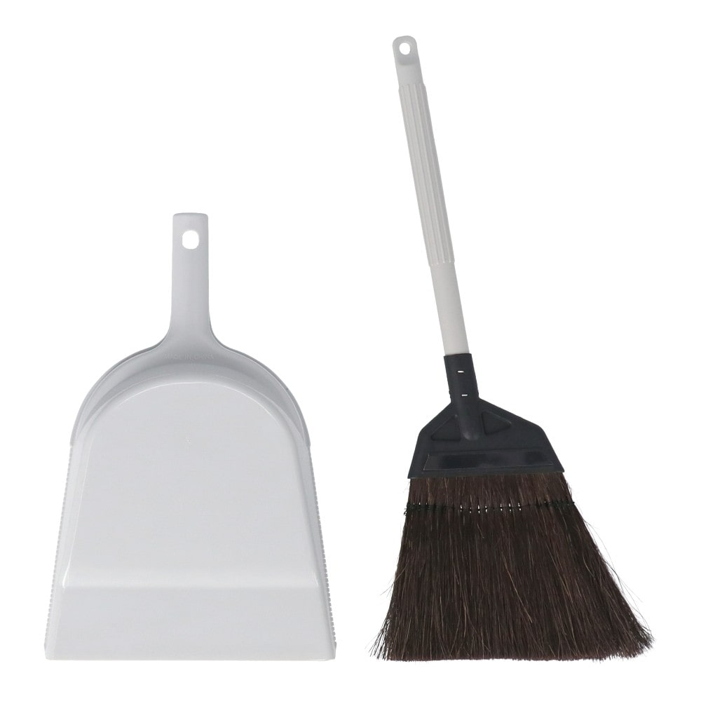 LIFELEX　ベランダほうきちりとりセット　ＪＳ２１－７００５　グレー＋ブラック