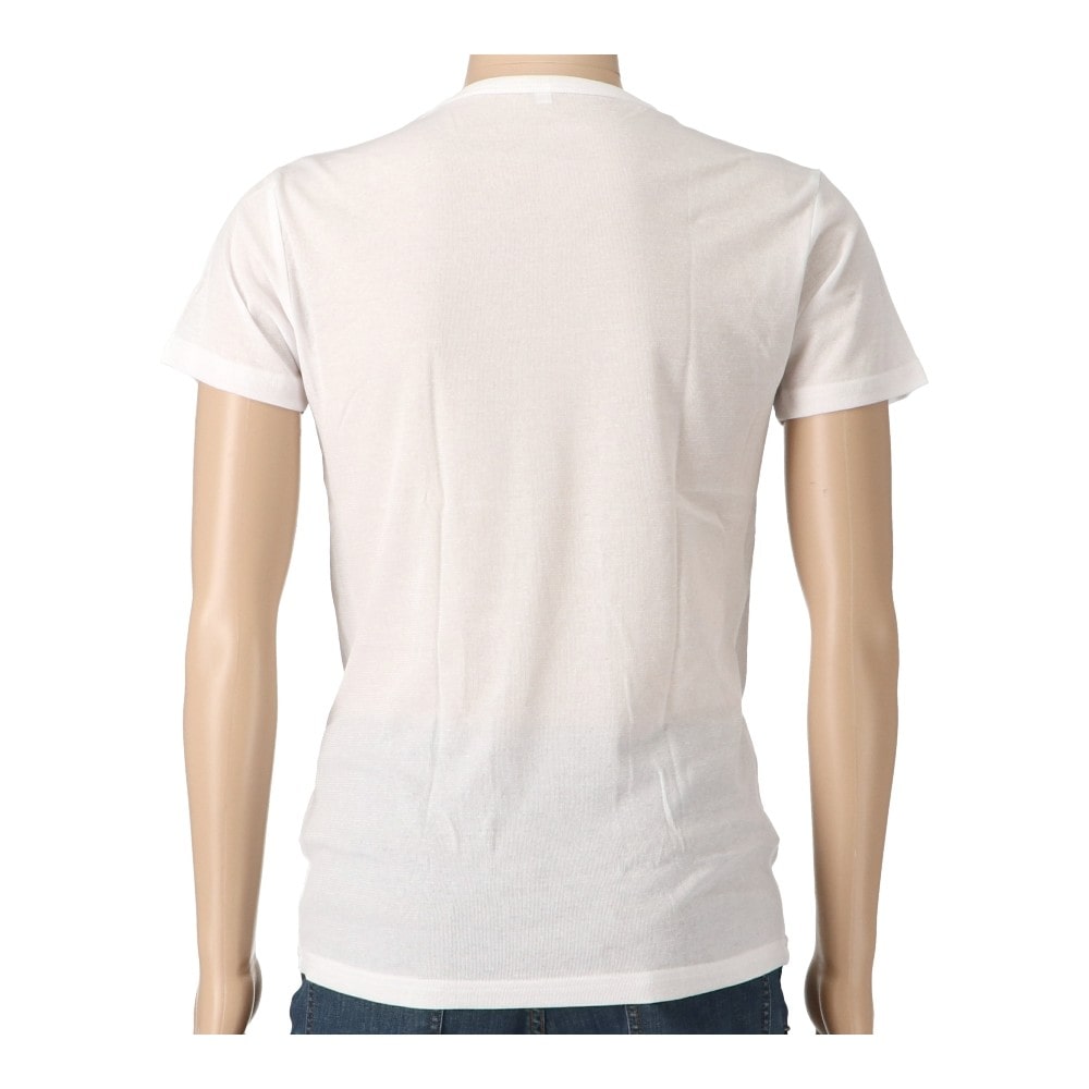 LIFELEX　綿混Ｖ首インナー４Ｐ　ホワイトＬ ４Ｐ　Ｌ