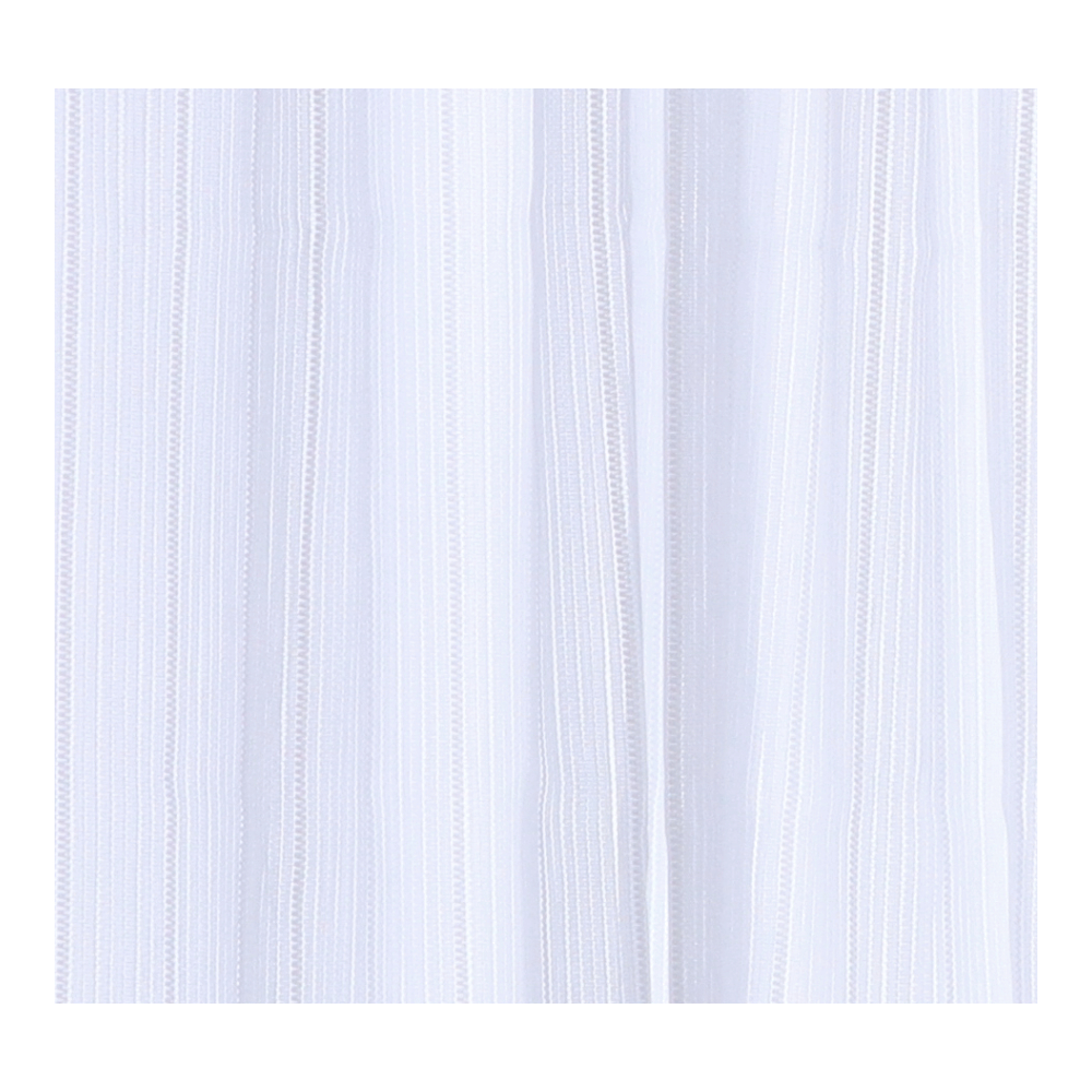 ミラーレースカーテン　ハナム　２枚入　ホワイト　幅１００×高さ９８ｃｍ ホワイト
