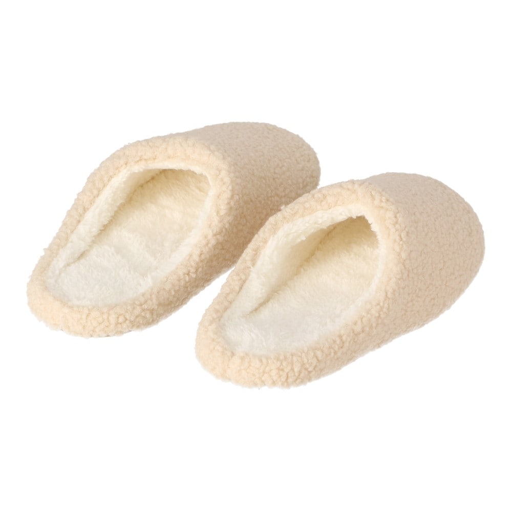 LIFELEX　ルームシューズ　シープボア　ベージュ　Ｍ ベージュ　Ｍ