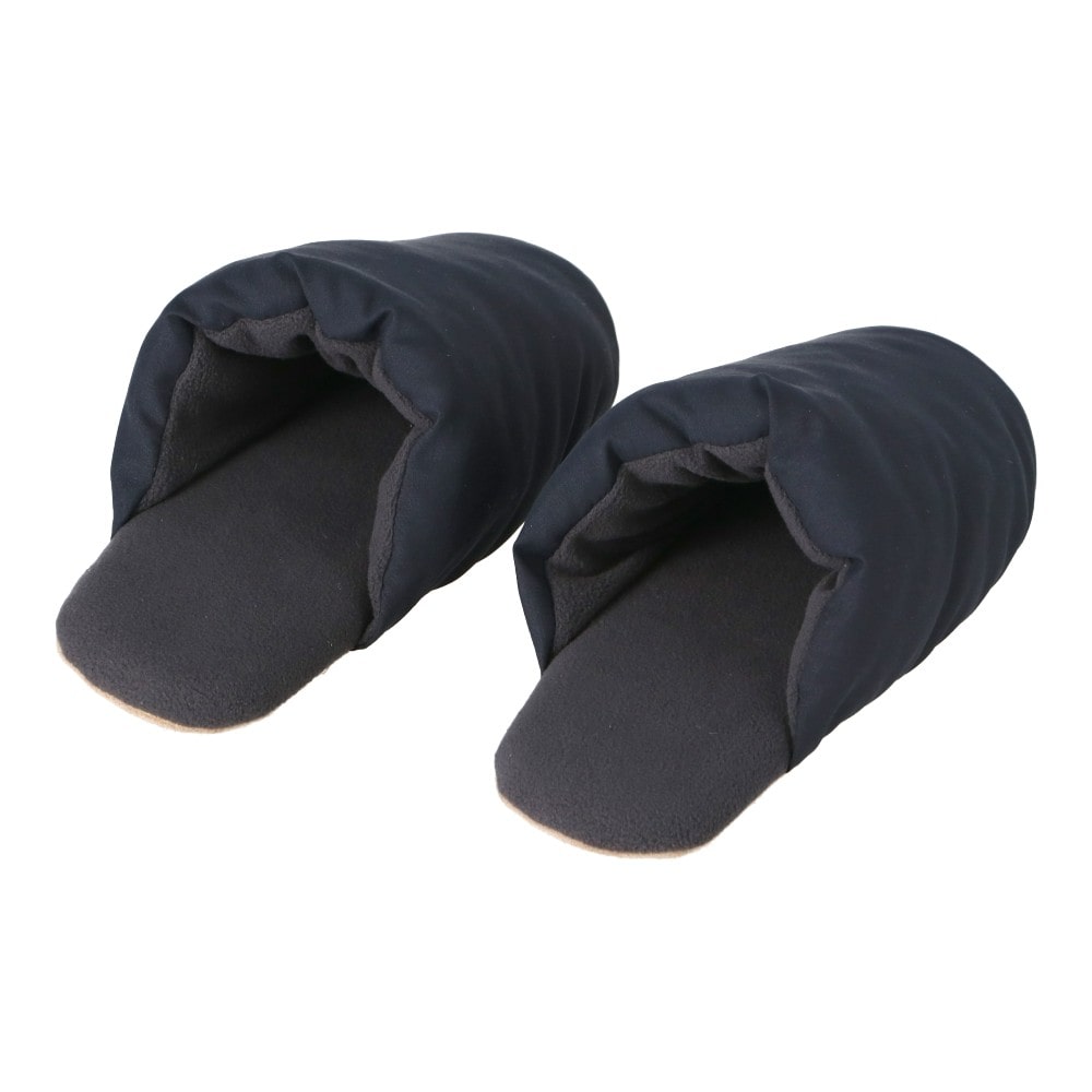 LIFELEX　ルームシューズ　ふわふわスリッパ中綿入り　ネイビーＭ ネイビーＭ