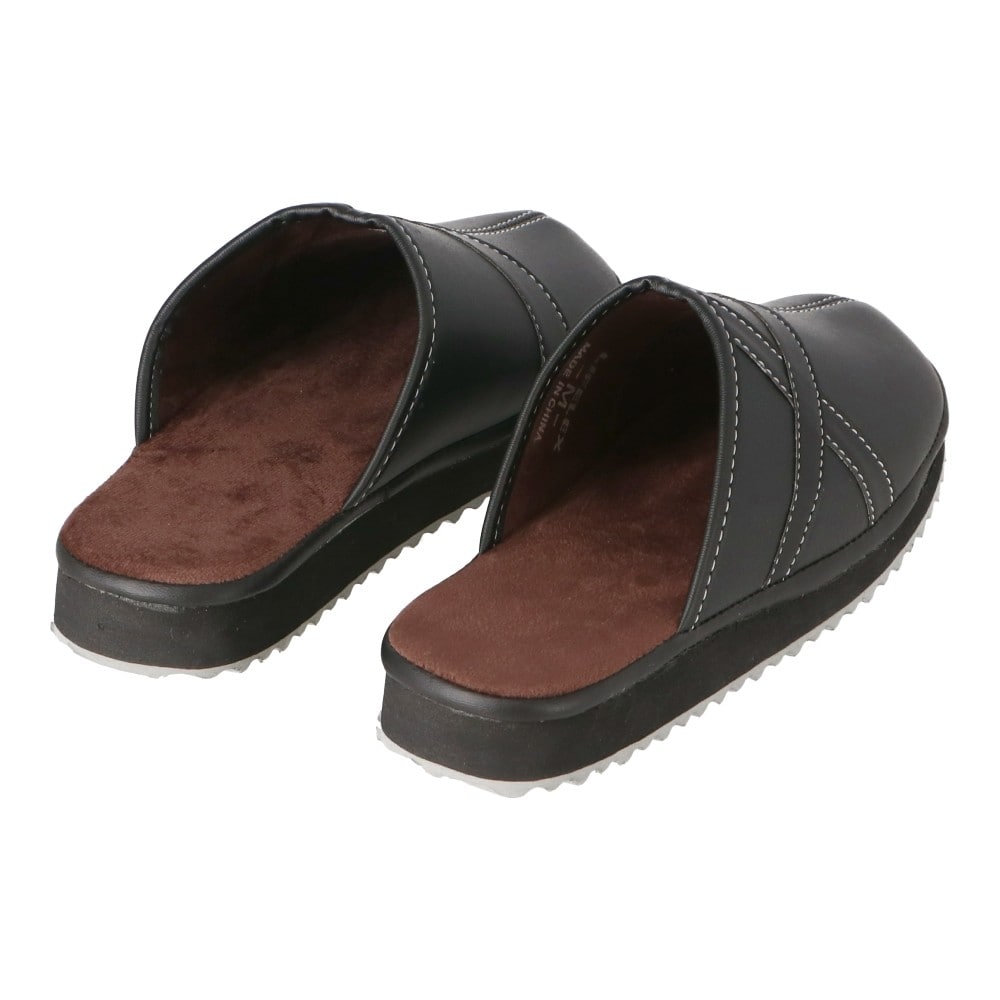 LIFELEX　紳士起毛サンダル　ブラック　Ｍ（２４．５－２５．５ｃｍ） ブラック　Ｍ