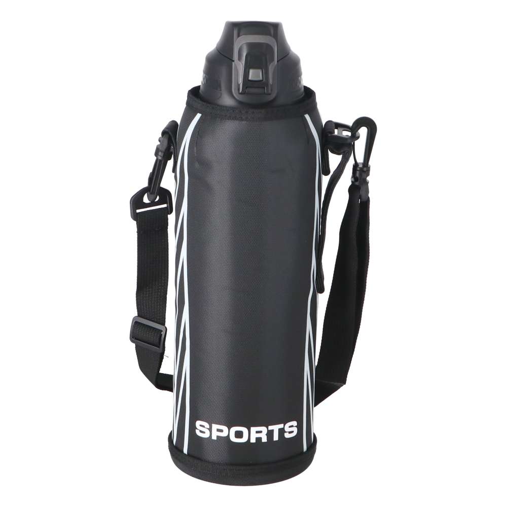 LIFELEX　スポーツボトル　２０００ｍｌ　カバー付き　ブラック　ＳＢ２０００－ＢＫ 2000ｍｌ