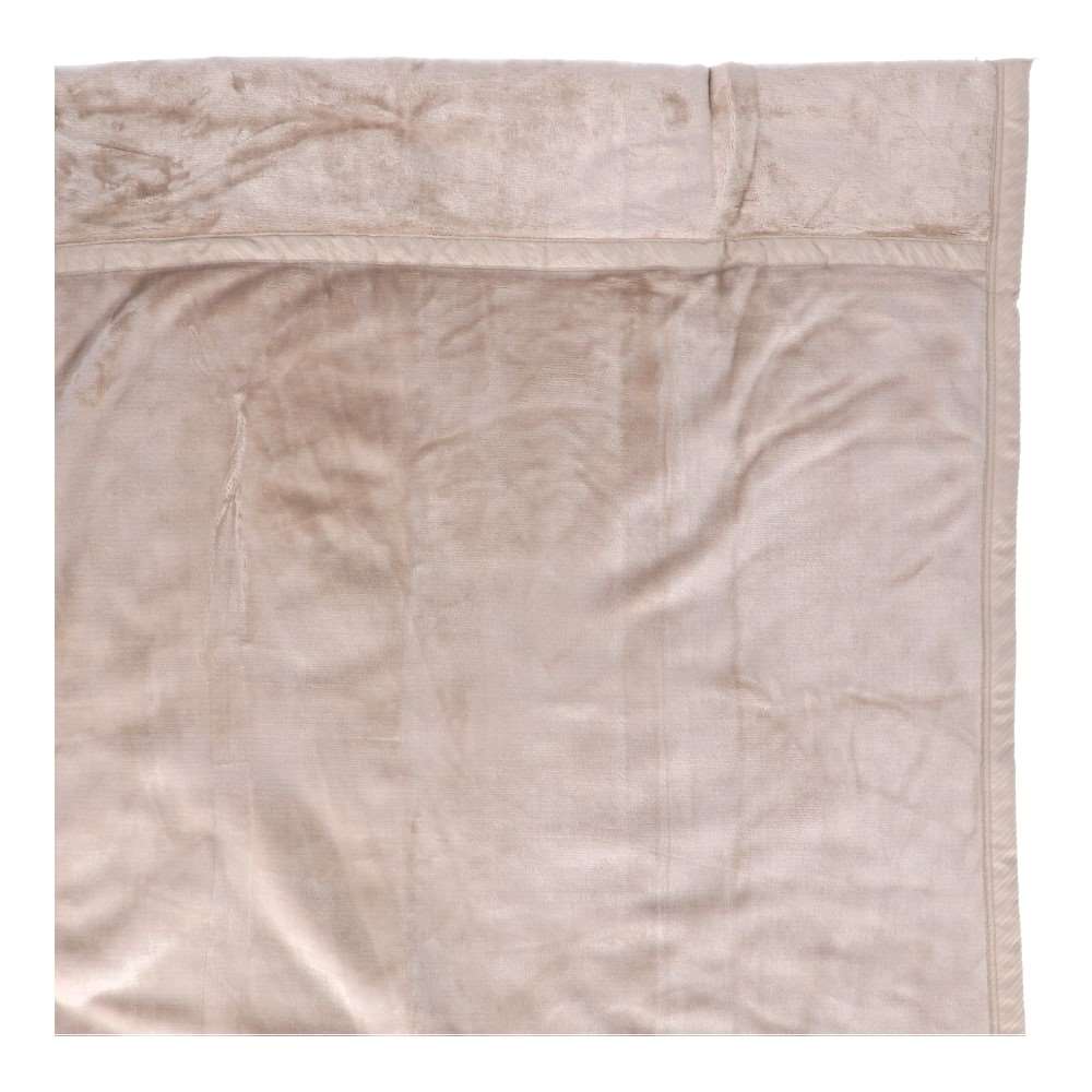 LIFELEX Wウォーム2枚合わせ中わた毛布 CREAM S MO ＭＯ