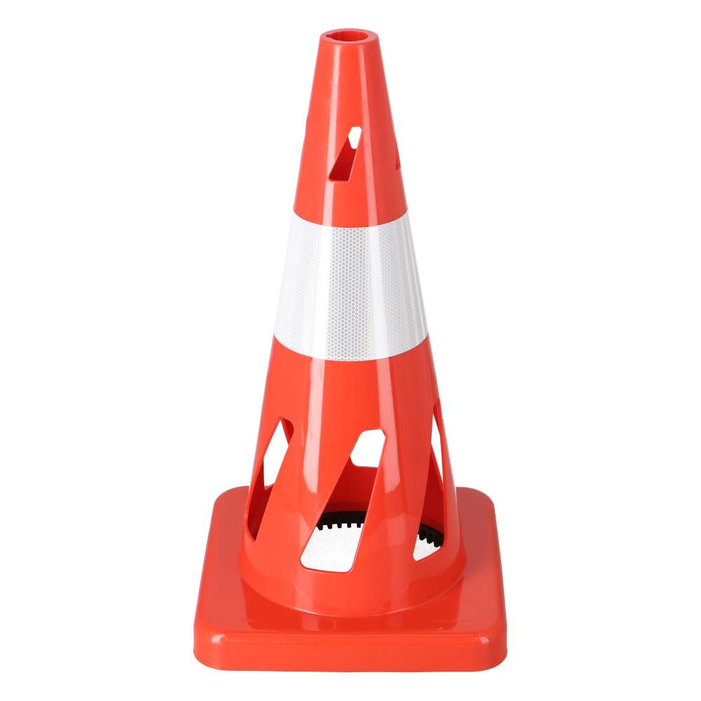 LIFELEX　中が見える重量コーン　赤／白