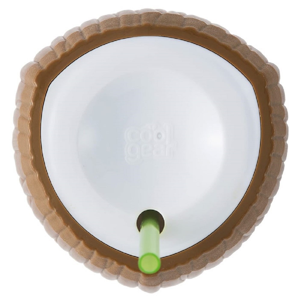 ストロー付きタンブラー　ココナッツタンブラ　470ml　トロピカルコレクション ココナッツタンブラ