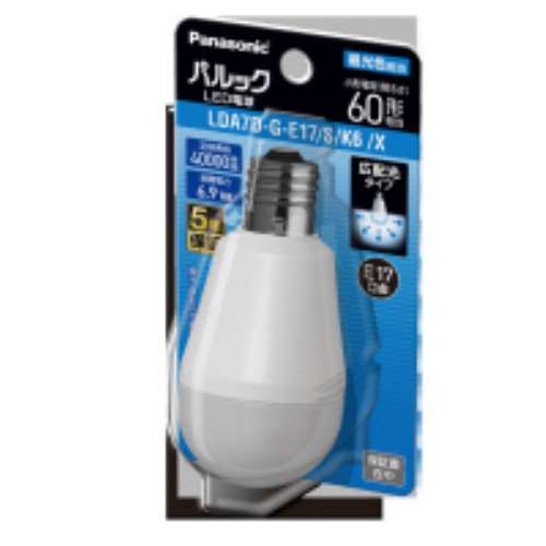 パナソニック　ＬＥＤ電球Ｅ１７型　ＬＤＡ７ＤＧＥ１７ＳＫ６Ｘ LDA7DGE17SK6X
