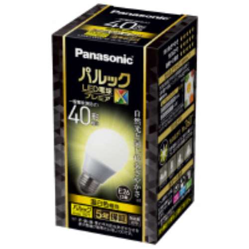 パナソニック　ＬＥＤ電球全方向４０Ｗ形Ｅ２６プレミアＸ　ＬＤＡ５ＷＷＤＧＳＺ４Ｆ LDA5WWDGSZ4F