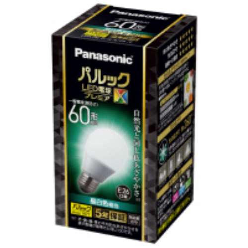 パナソニック　ＬＥＤ電球全方向６０Ｗ形Ｅ２６プレミアＸ　ＬＤＡ７ＮＤＧＳＺ６Ｆ LDA7NDGSZ6F