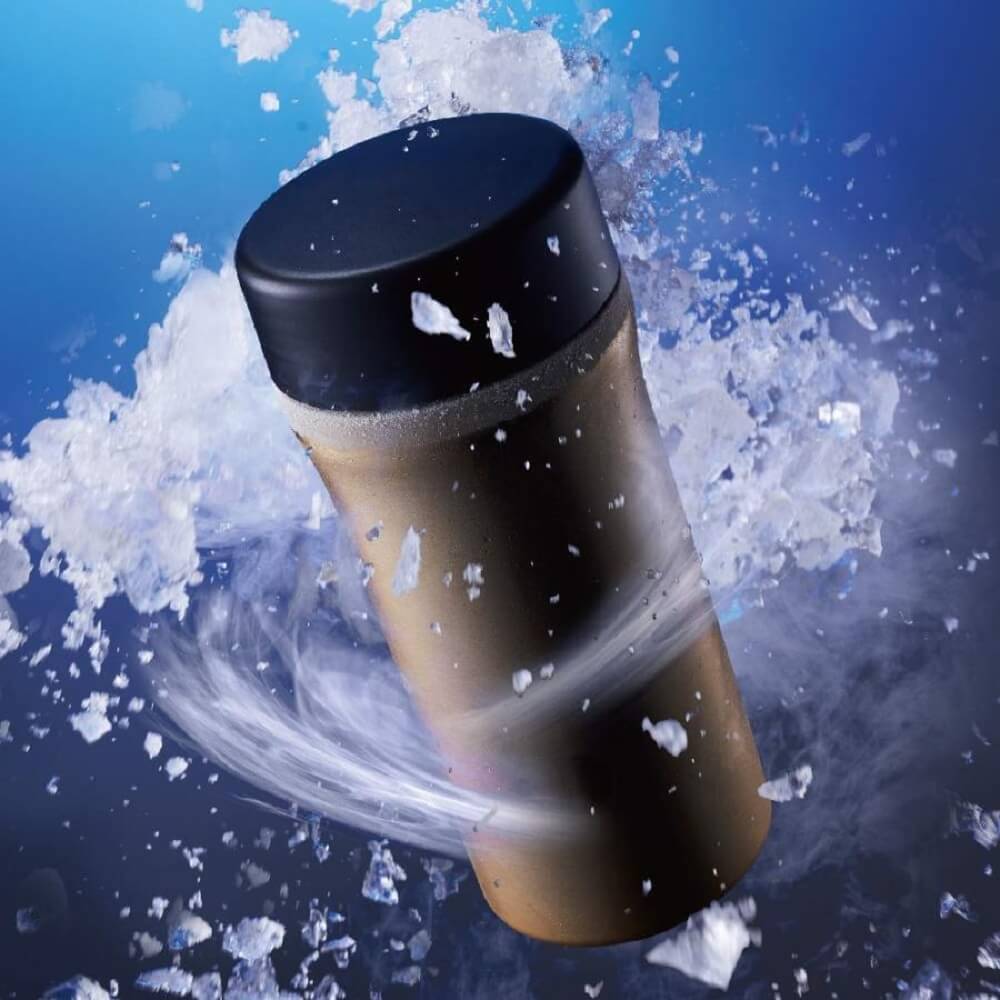 ON℃zone 氷点下ボトル 400ml ゴールド　OZFB400GD 400ml ゴールド