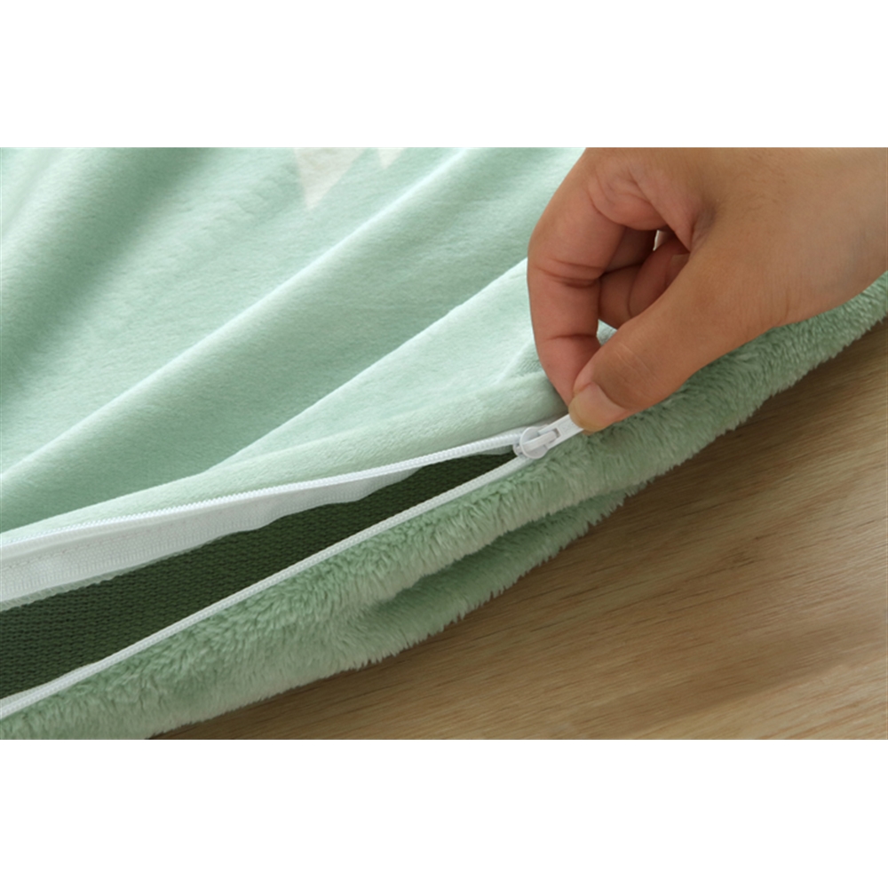 イケヒコ・コーポレーション(IKEHIKO)　こたつ布団 カバー 洗える 長方形 ファスナータイプ 北欧調 グリーン 約195×245cm　「ホース カバー」