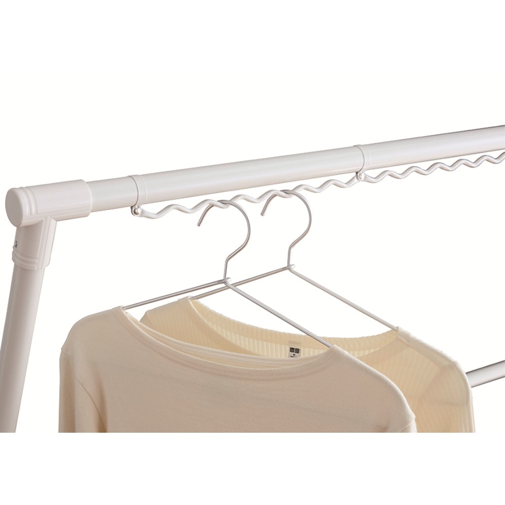 LIFELEX　伸縮室内Ｘ型物干しホワイト　ＷＥＨ２１－００１７ ホワイト