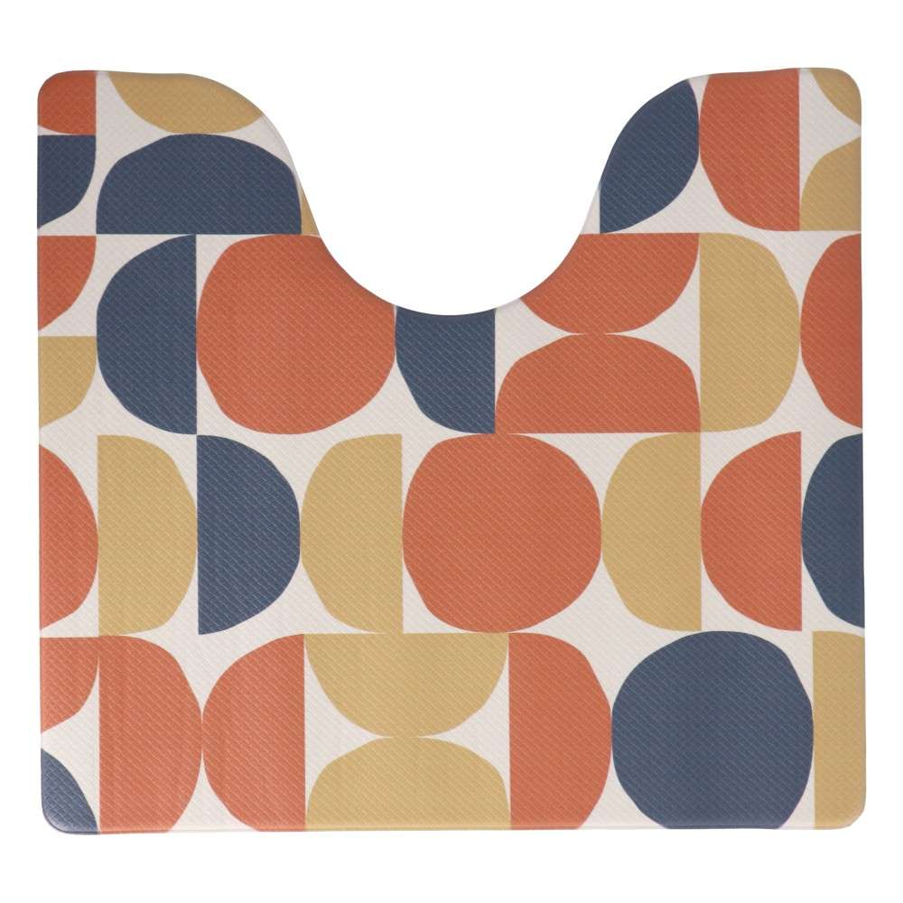 LIFELEX　拭けるＰＶＣトイレマット　ＳＬ２１－１４２７　サークルＯＲ サークルＯＲ