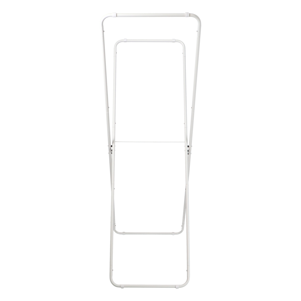 LIFELEX　スリムＸ型室内物干し　ＷＥＨ２１－２１１０　ホワイト