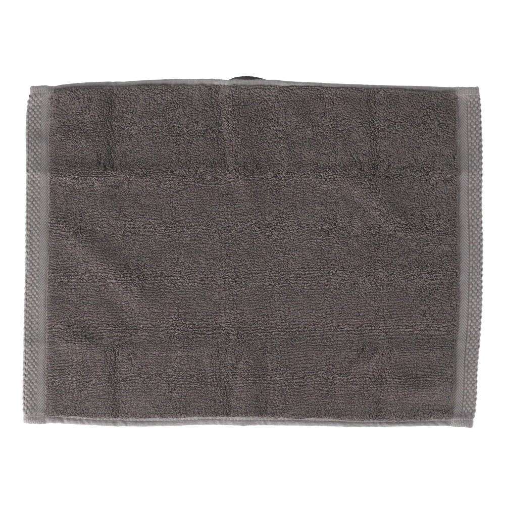 LIFELEX　吸水速乾タオルバスマット　ダークグレー　３４×４５　ＩＺＡ２１－２７８３ ダークグレー 34×45