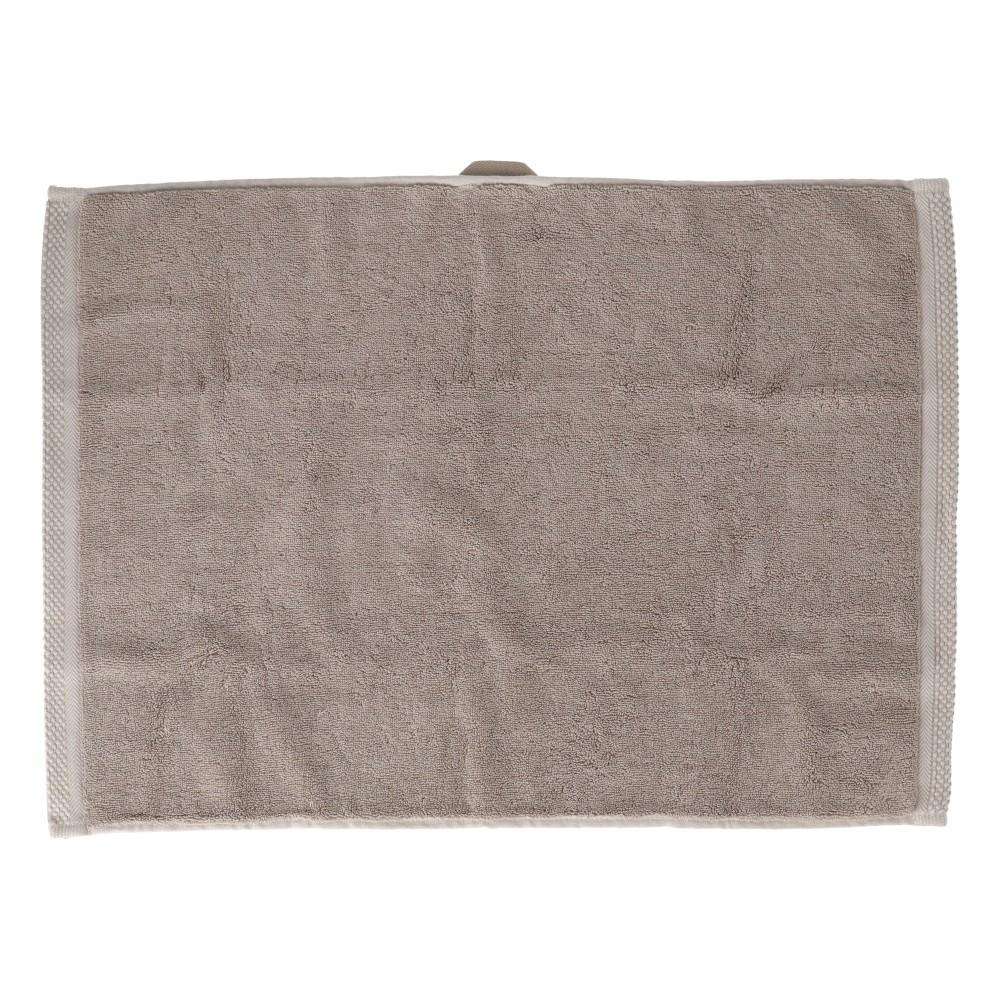 LIFELEX　吸水速乾タオルバスマット　グレー　４３×６０　ＩＺＡ２１－２７９０ グレー 43×60