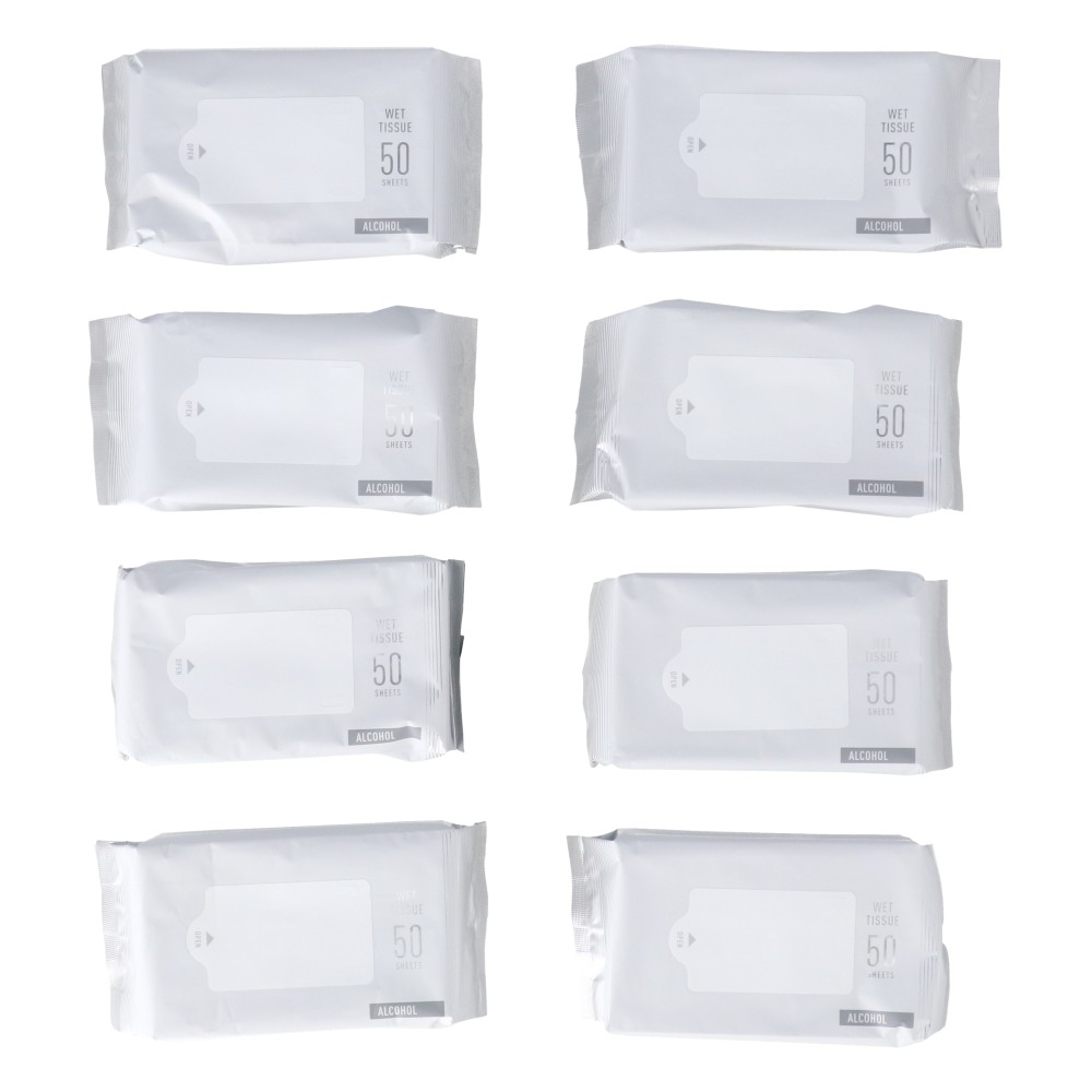 LIFELEX　除菌ウェット　アルコール　５０枚×８Ｐ 8P