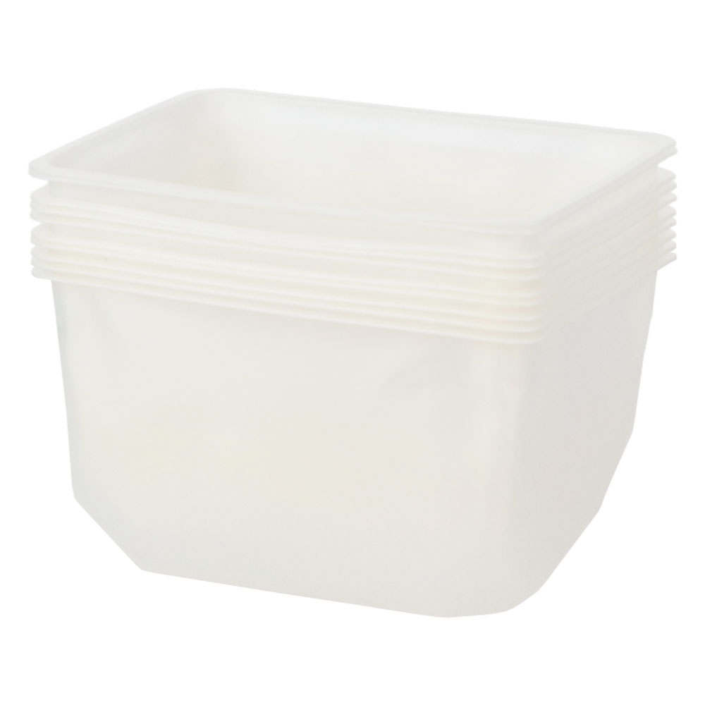 PROACT　Ｓ型バケット内容器　１０枚入り　クリア 内容器　１０枚