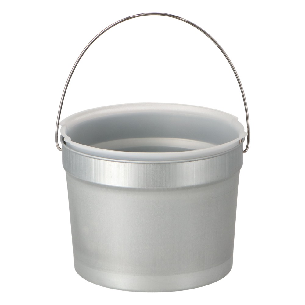 PROACT　下げ缶＋内容器セット　下げ缶３Ｌ＋内容器５枚　シルバー・クリア