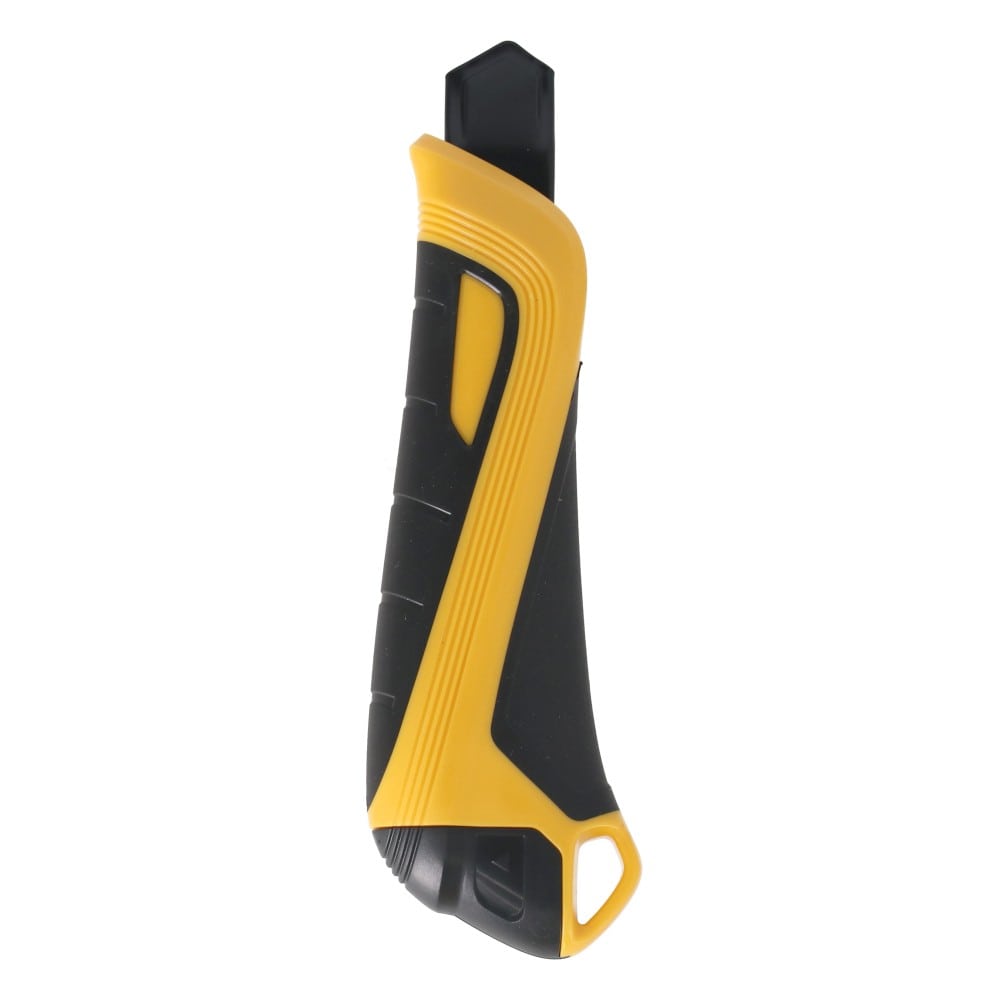 LIFELEX　ネジ止め　Ｌ型カッター　刃サイズ：幅１８ｍｍ×厚み０．５ｍｍ　イエロー、ブラック