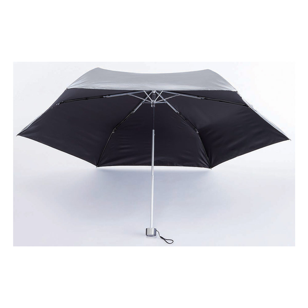 LIFELEX　遮熱機能付晴雨兼用折りたたみ傘　６０ｃｍ　シルバー シルバー